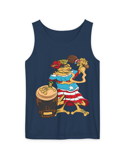 Tank Top - Puerto Rican Isabela Coqui Print