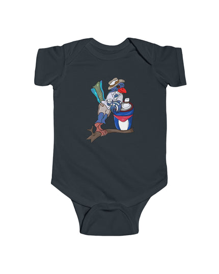Mateo Armas the Cuban Trogon- Infant Jersey Bodysuit