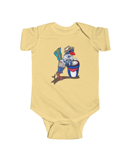 Mateo Armas the Cuban Trogon- Infant Jersey Bodysuit