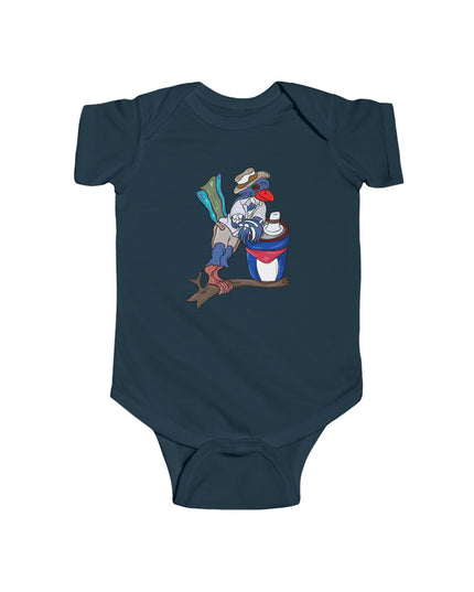Mateo Armas the Cuban Trogon- Infant Jersey Bodysuit