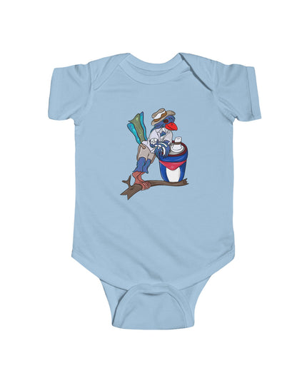 Mateo Armas the Cuban Trogon- Infant Jersey Bodysuit