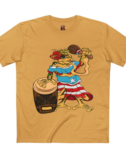 Mens Staple Tee Shirt - Puerto Rican Isabela Coqui