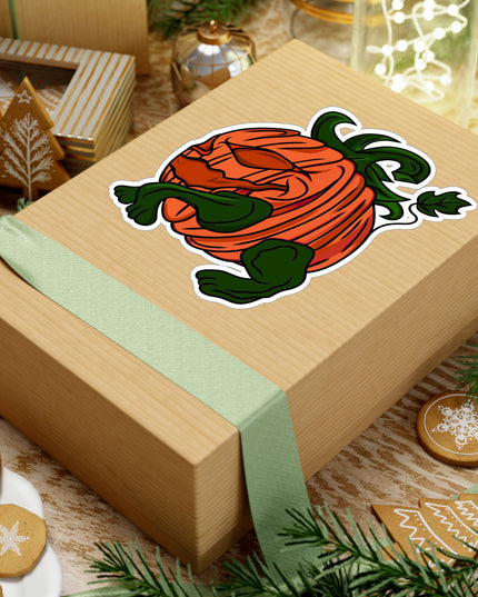 Pumpkin Hog - Kiss-Cut Vinyl Decal Sticker