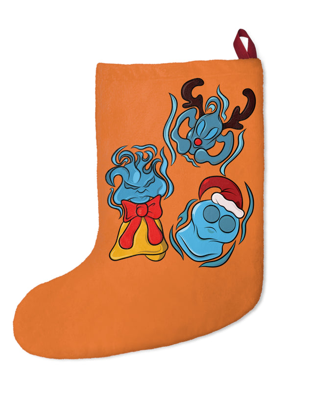 Xmas Will O' Wisp - Orange Stocking
