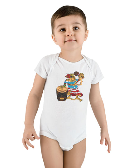 Puerto Rican Isabella Coqui - baby Short Sleeve Onesie