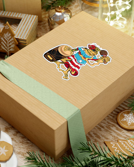 Puerto Rican Isabella Coqui - Kiss-Cut Vinyl Decal Sticker