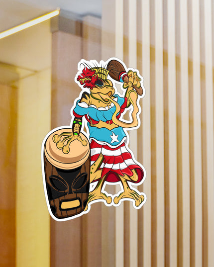 Puerto Rican Isabella Coqui - Kiss-Cut Vinyl Decal Sticker