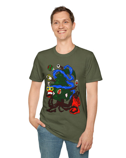 Christmas Treeant - Unisex Graphic Tee Shirt