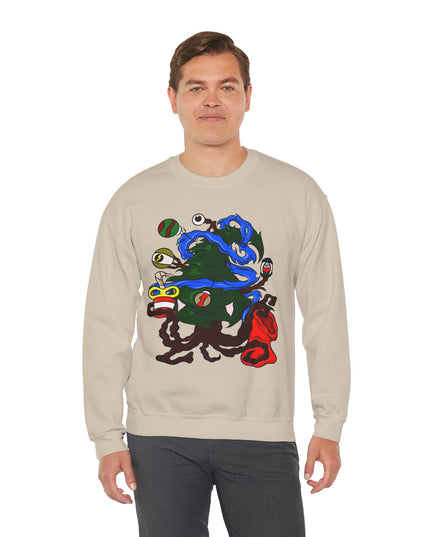 Christmas Treeant - Unisex Heavy Blend Crewneck Sweatshirt