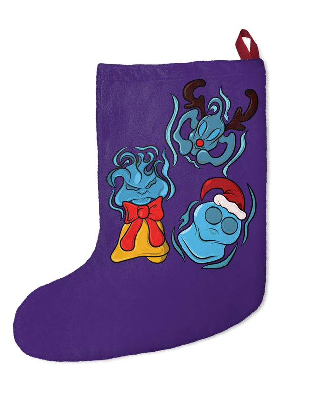 Xmas Will O' Wisp - Purple Stocking