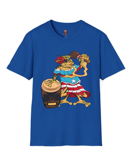 Unisex Graphic Tee Shirt - Puerto Rican Isabela Coqui