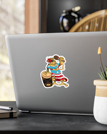 Puerto Rican Isabella Coqui - Kiss-Cut Vinyl Decal Sticker