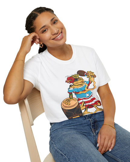 Unisex Graphic Tee Shirt - Puerto Rican Isabela Coqui