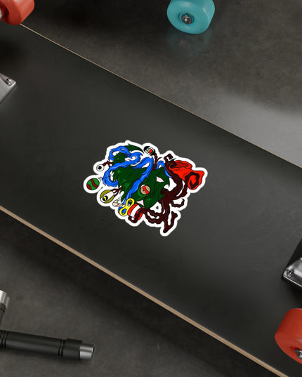 Christmas Treeant - Kiss-Cut Vinyl Decal Sticker