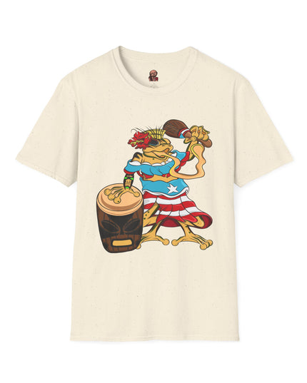 Unisex Graphic Tee Shirt - Puerto Rican Isabela Coqui