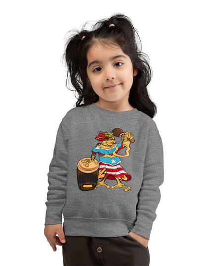 Puerto Rican Isabella Coqui Toddler Sweatshirt
