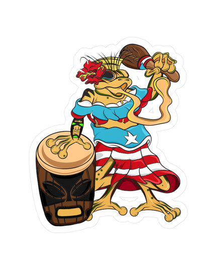 Puerto Rican Isabella Coqui - Kiss-Cut Vinyl Decal Sticker