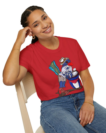 Mateo Armas the Cuban Trogon - Unisex Graphic Tee Shirt