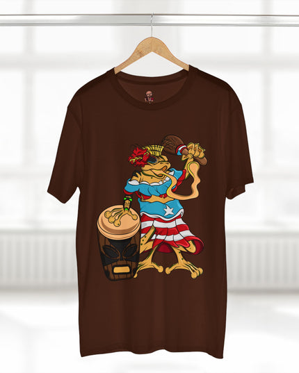 Mens Staple Tee Shirt - Puerto Rican Isabela Coqui